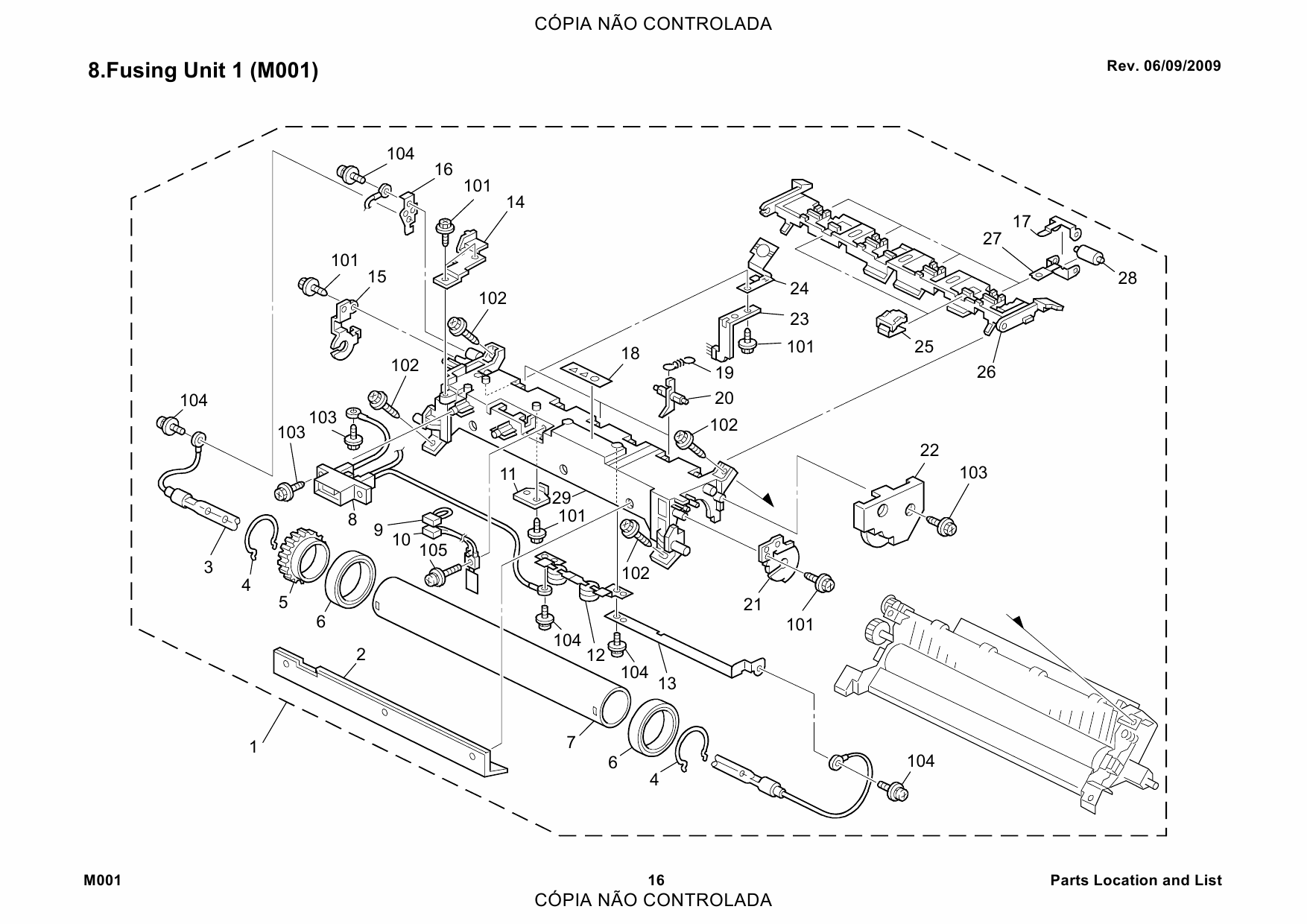 RICOH Aficio SP-4200N M001 Parts Catalog-4